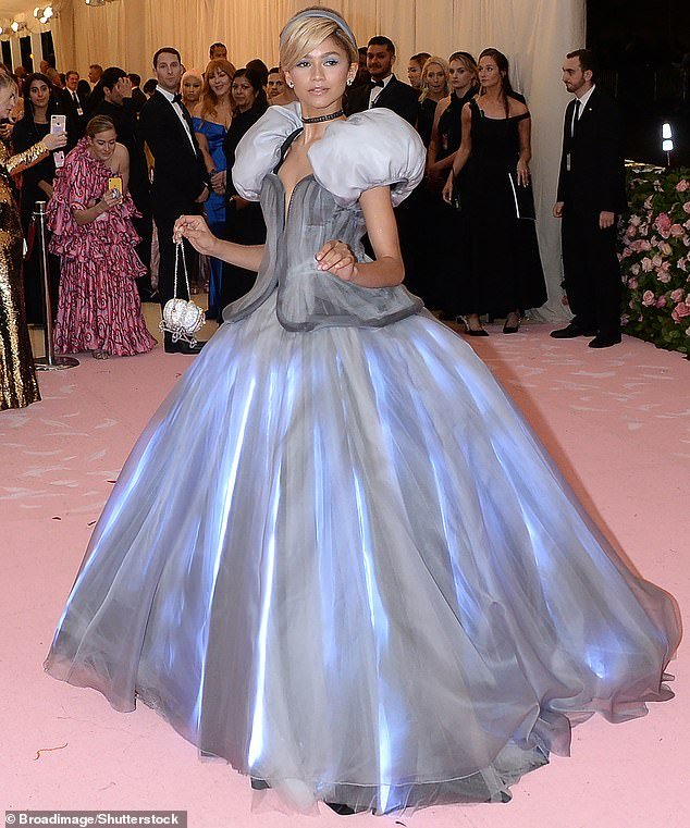 Zendaya (pictured at the 2019 Met Gala) will be in attendance wearing The Garden of Time dress code