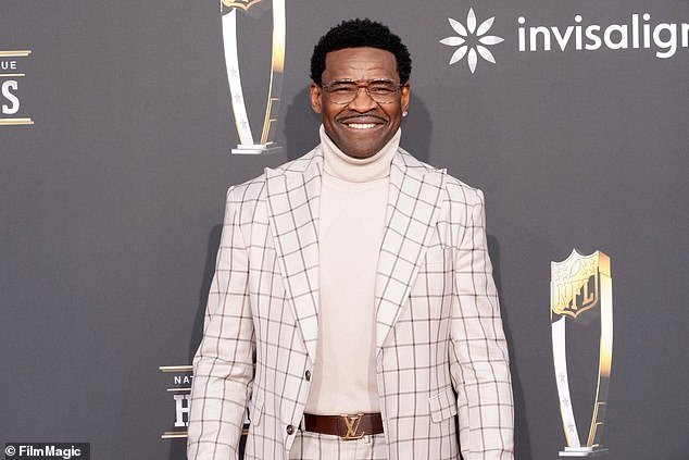 Michael Irvin, seen in February, has worked at NFL Network for the past fifteen years