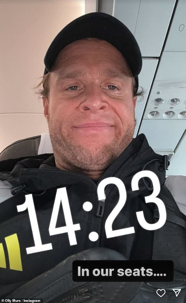 Olly Murs had to cancel his appearance for Take That in Glasgow just minutes before the show started on Friday - after his flight from Heathrow was canceled
