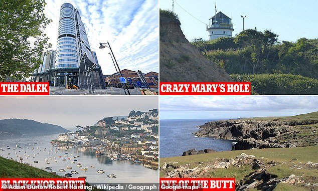 Crazy Mary's Hole and Eye of the Butt are just some of the 9,500 local nicknames added to the new Ordnance Survey Vernacular Names Tool
