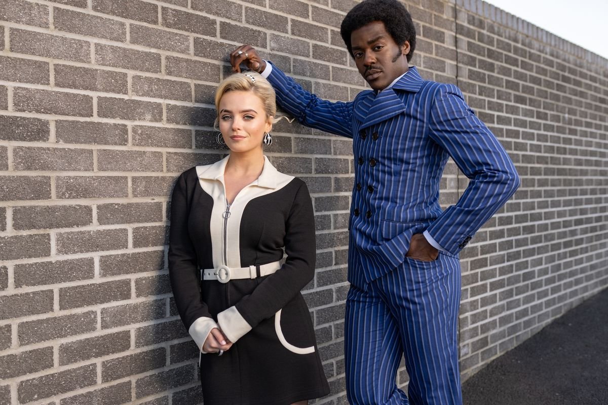 The Fifteenth Doctor and his companion Ruby Sunday in the killer 60s fit into the new season of Doctor Who