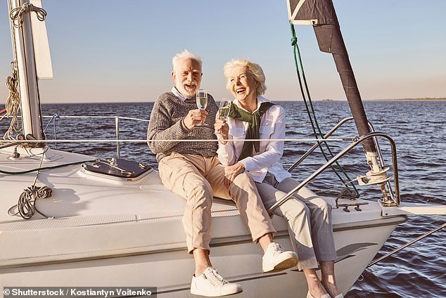 Baby boomers appear to be struggling through the cost of living crisis – and risk rising interest rates as they continue to spend (pictured is a stock photo)
