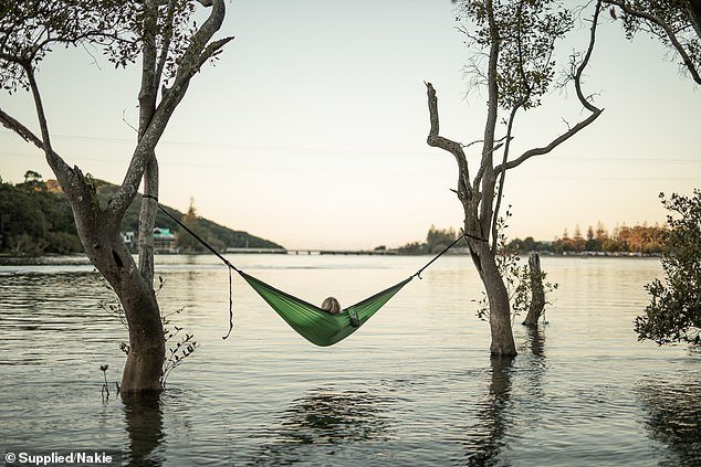 Three young Aussies have captured the attention of thousands of people with their affordable range of 'incredibly comfortable' outdoor hammocks, made entirely from recycled bottles