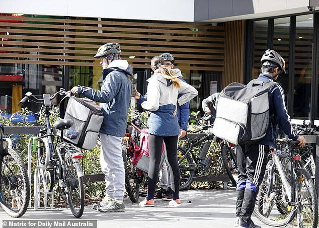 Food delivery drivers have become a familiar sight in every Australian city